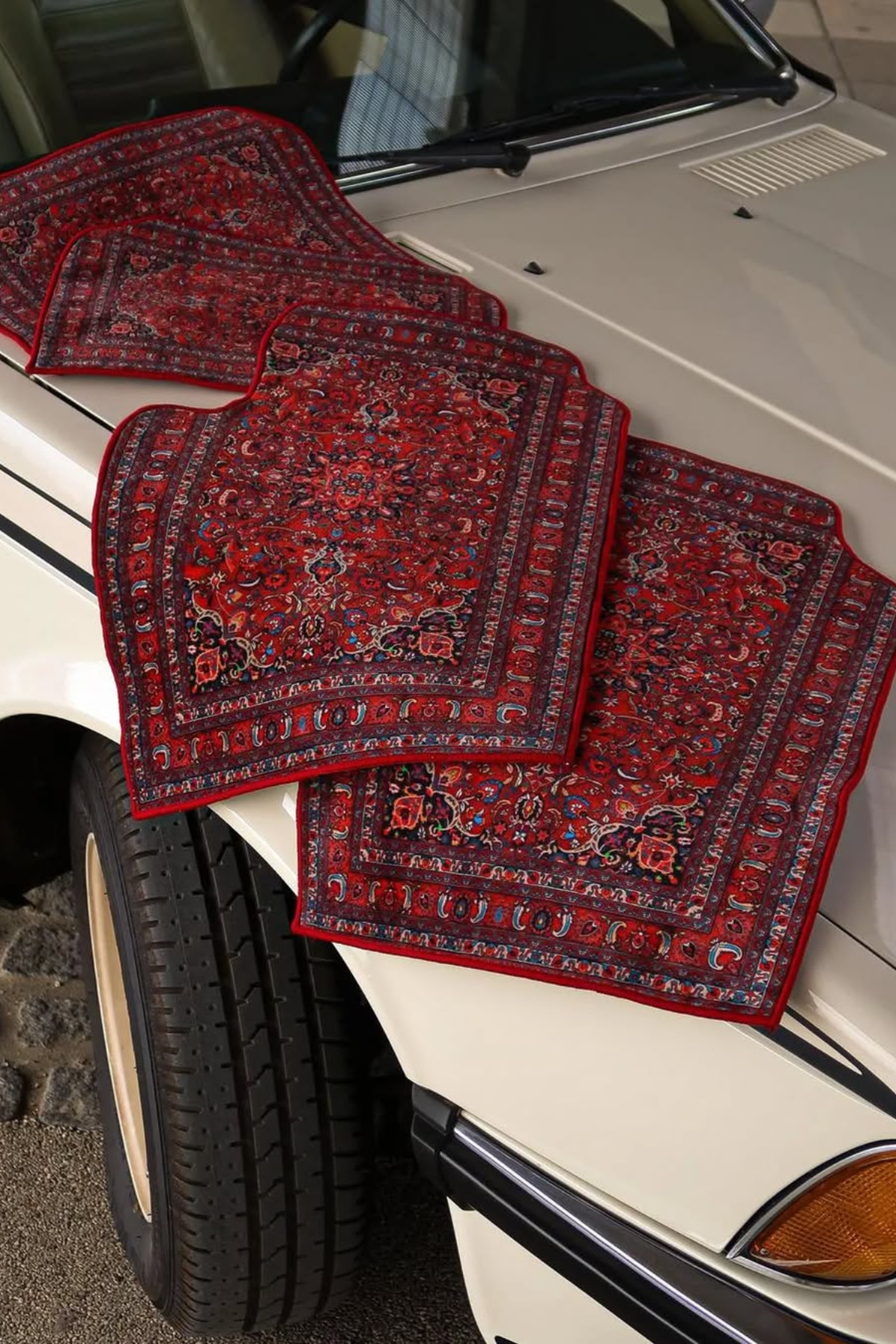 Özel Tasarım Desenli Araba Halısı paspas