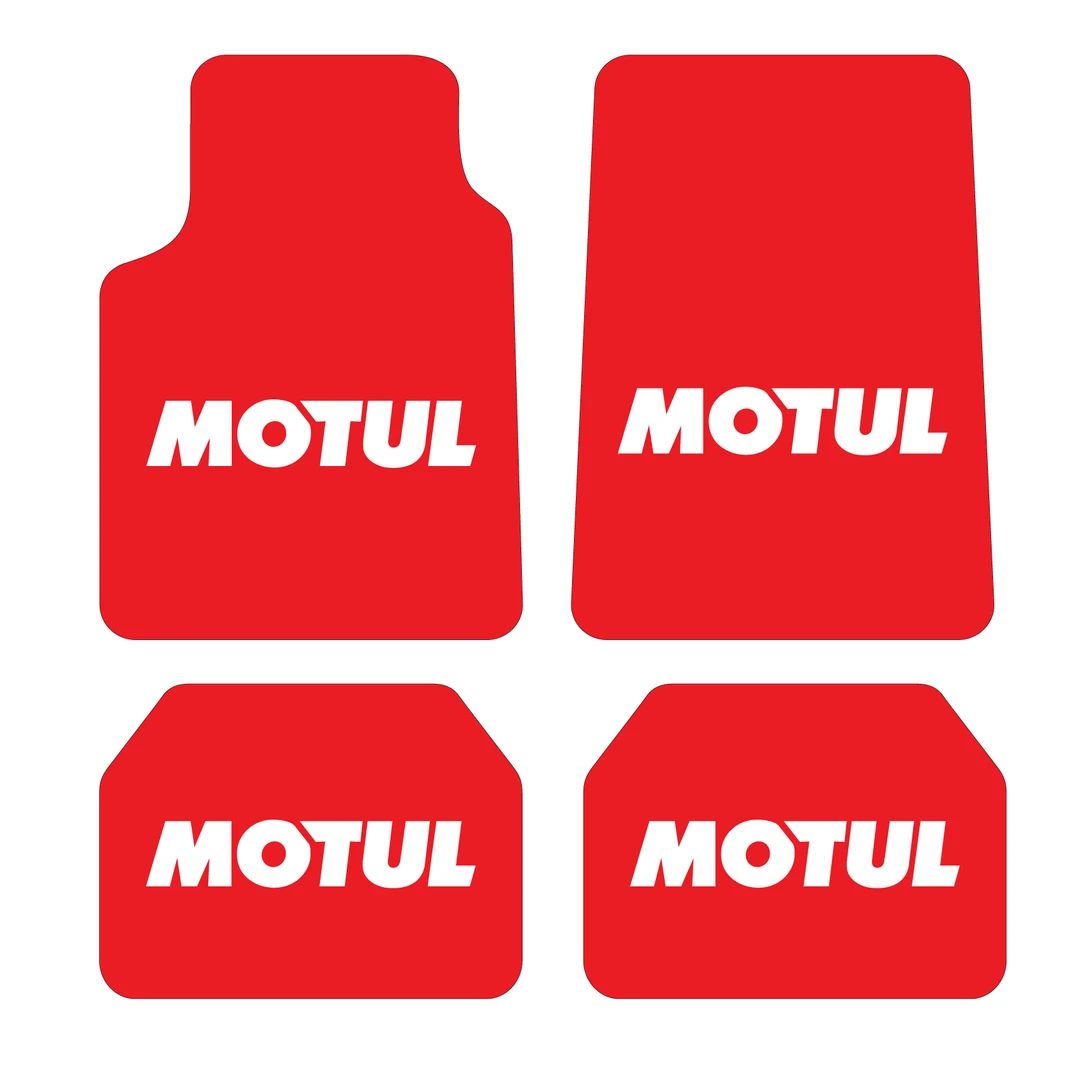 MOTUL Desen Kadife Halı Paspas seti (UNİVERSAL ÖLÇÜ )